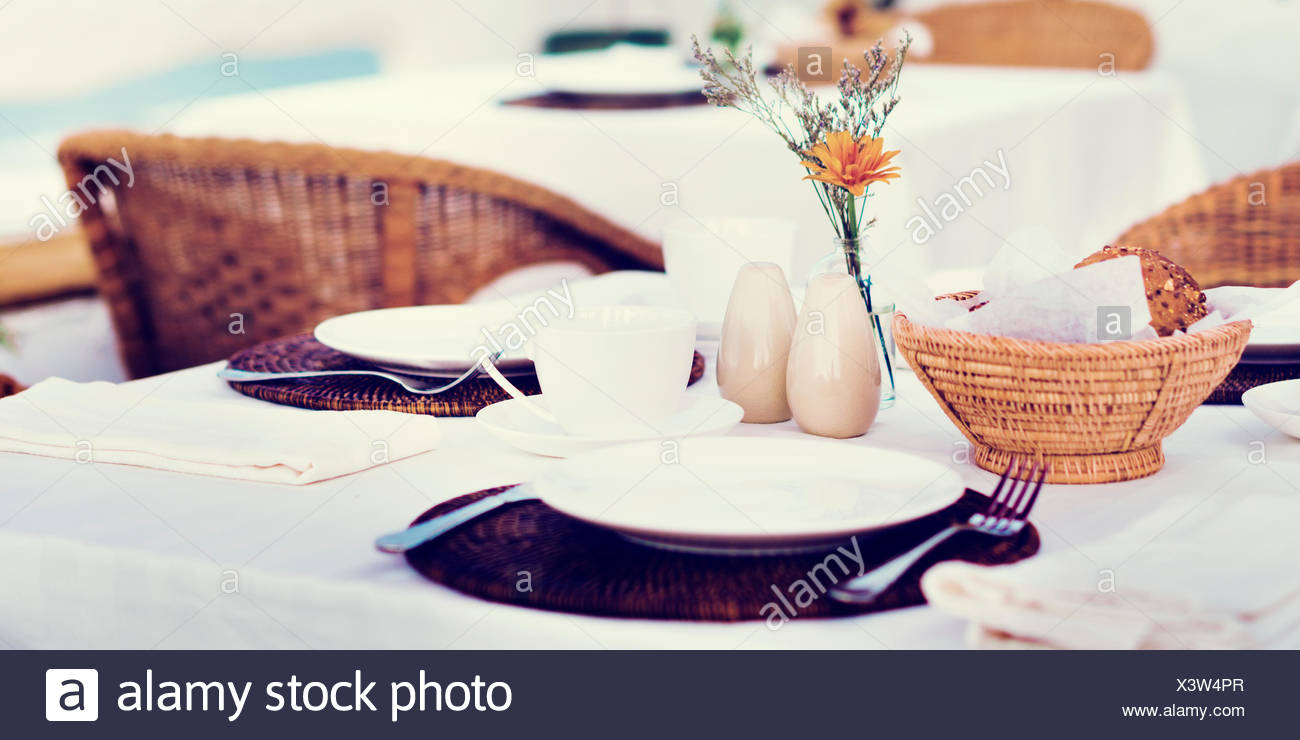 Silver Service Table High Resolution Stock Photography and Images Alamy