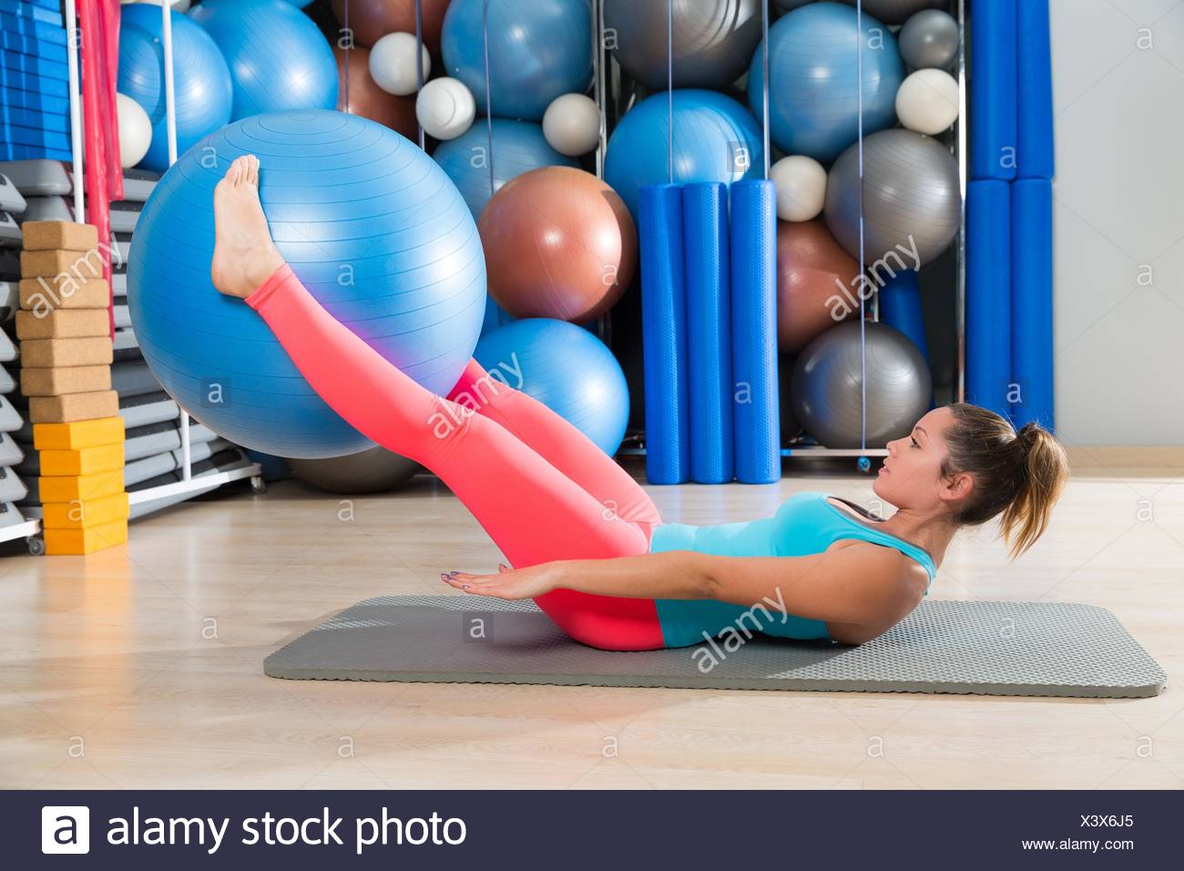 pilates gym ball