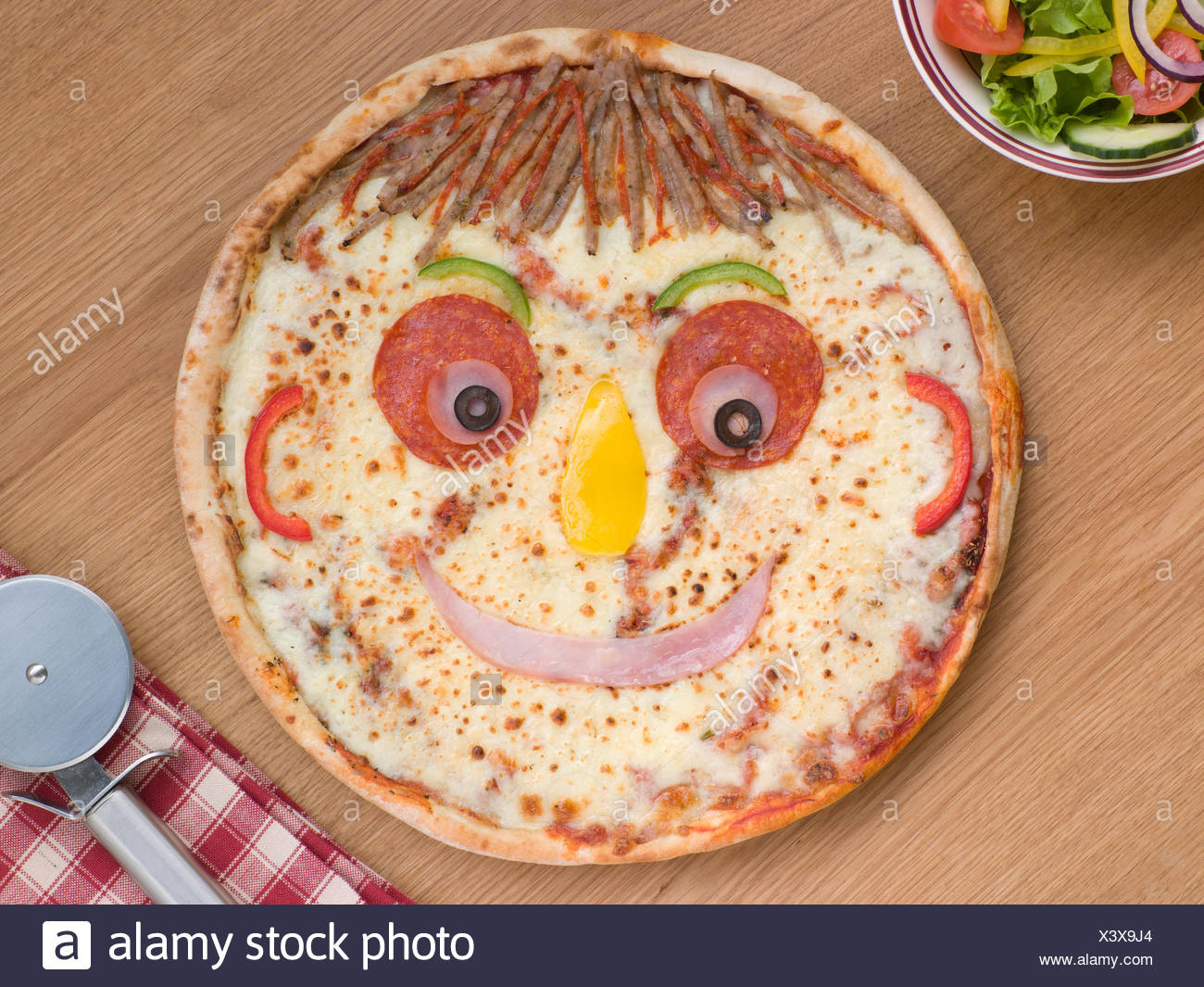 Gratuit Images Face Pizza Humor Bizarre Stock Photo 277788172 Alamy le plus cool salutations