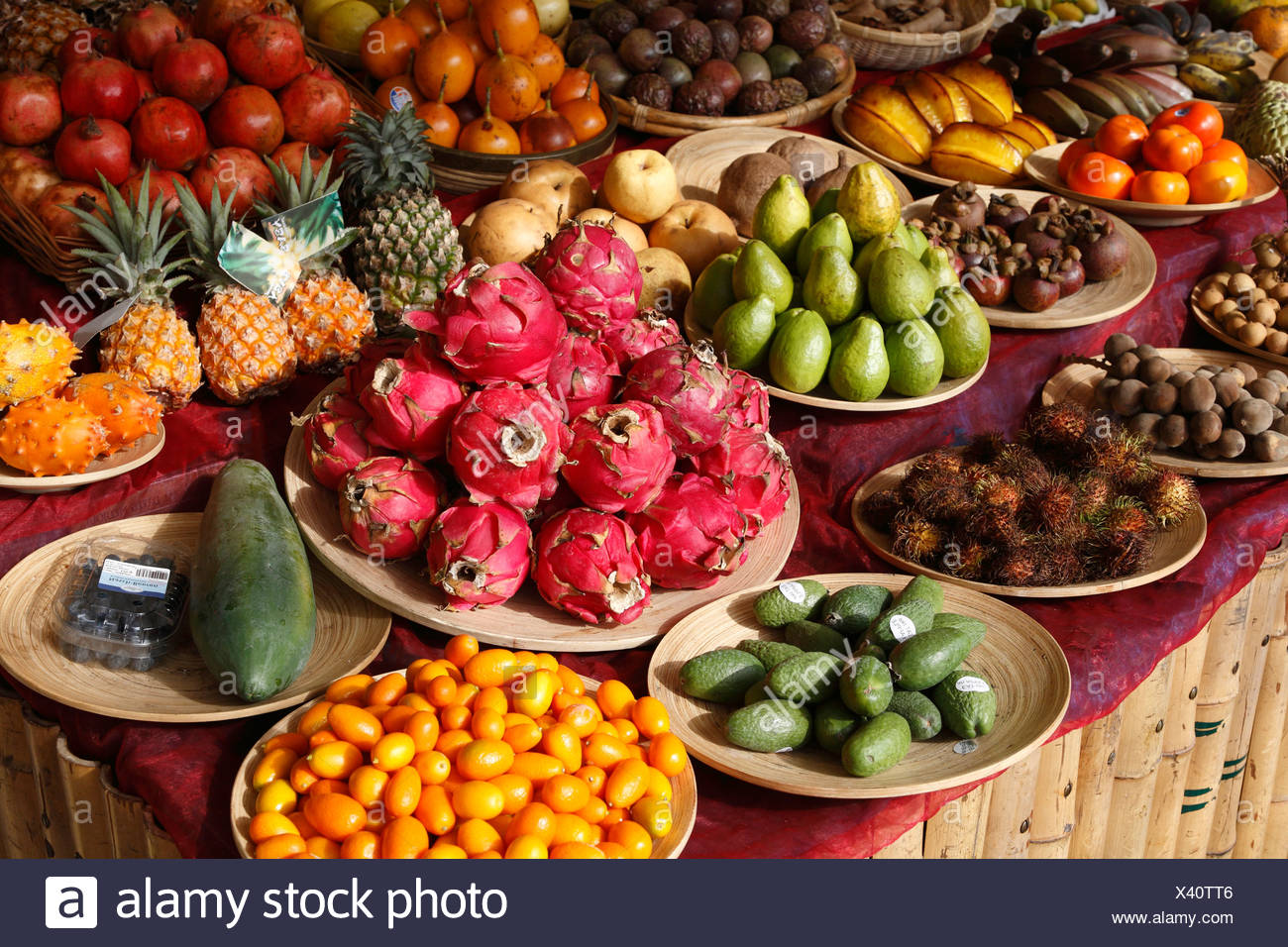 Tropical Fruits Stall High Resolution Stock Photography and Images - Alamy