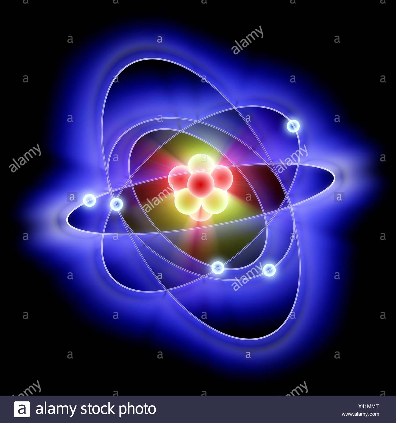 Quark Atomic Model
