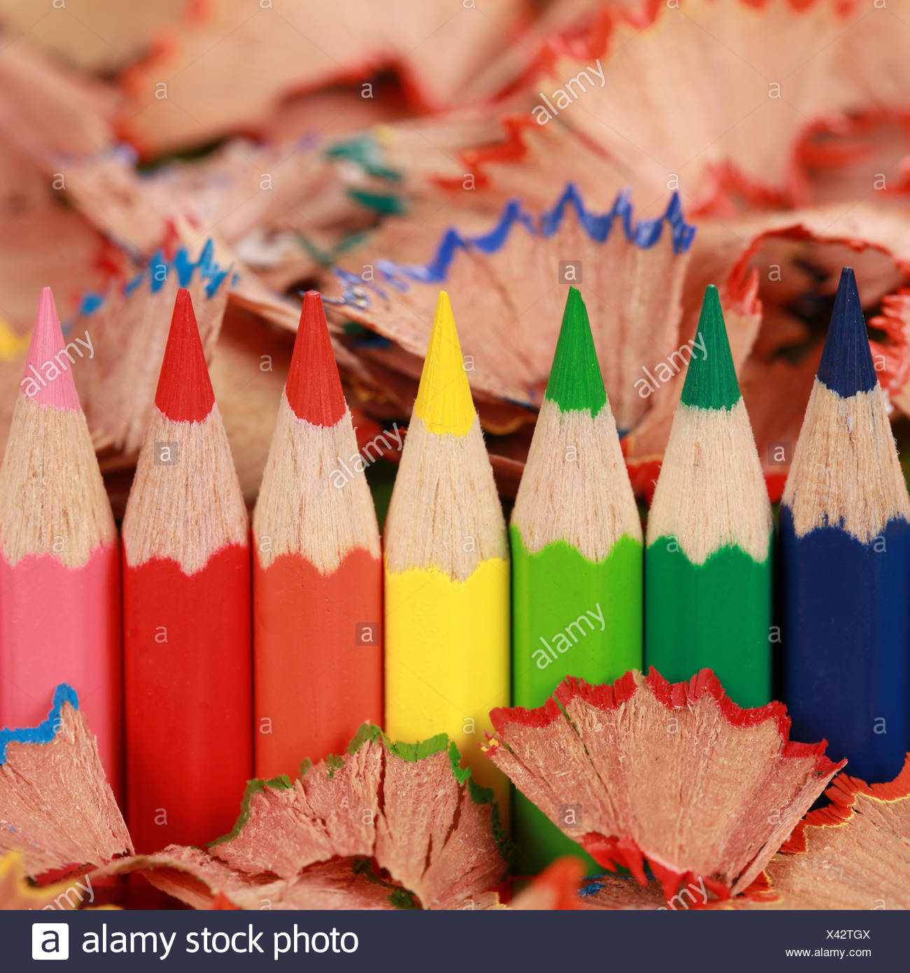 Buntstifte Stock Photo