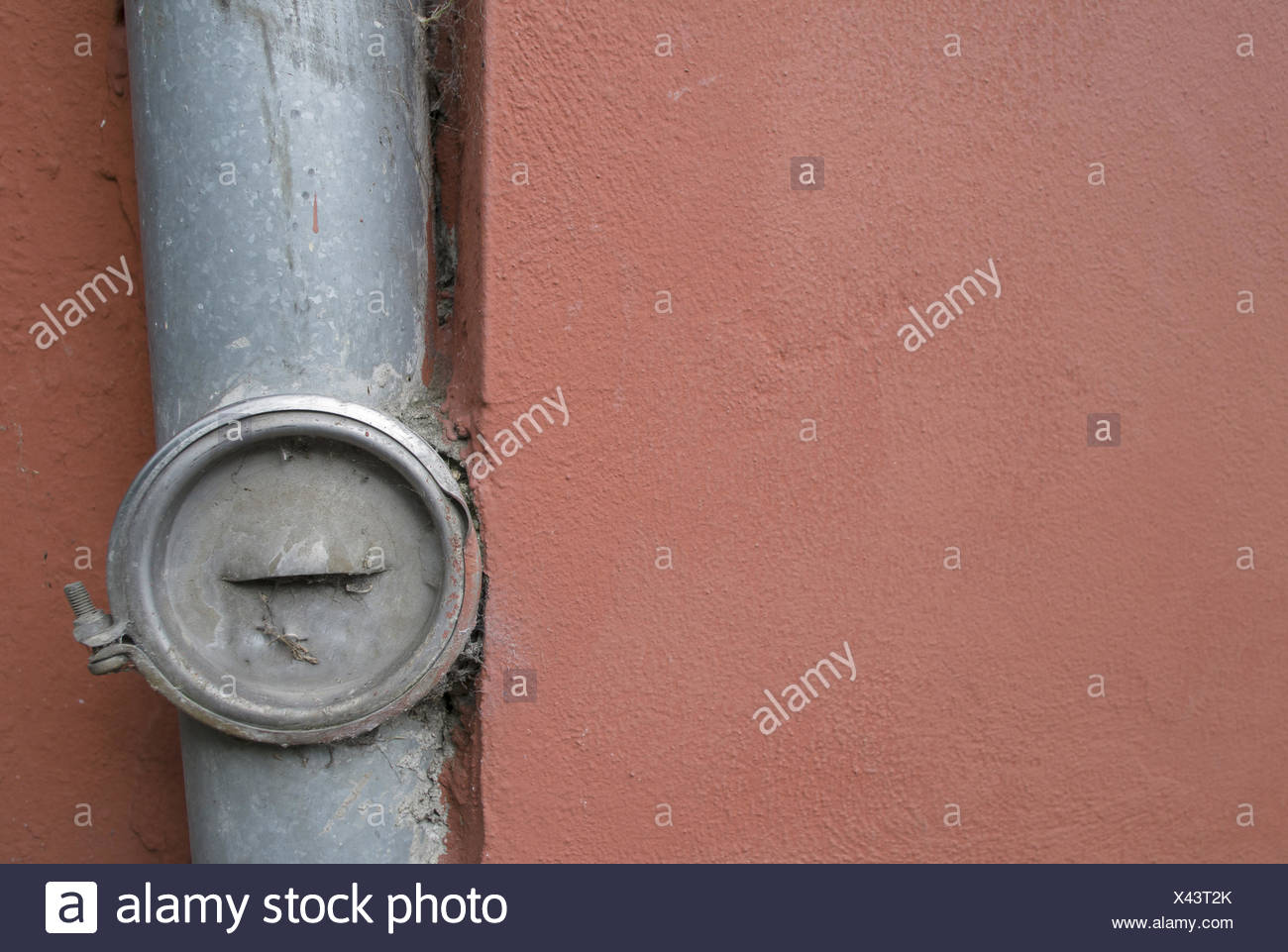 Drain On A House Wall Stock Photo 277909259 Alamy