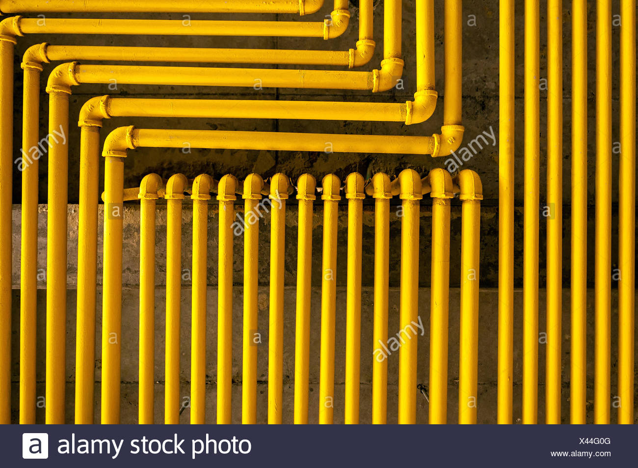 Download Yellow Metal Tube High Resolution Stock Photography And Images Alamy PSD Mockup Templates