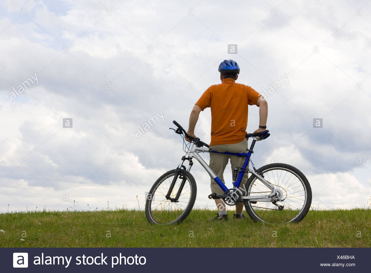 bike with man