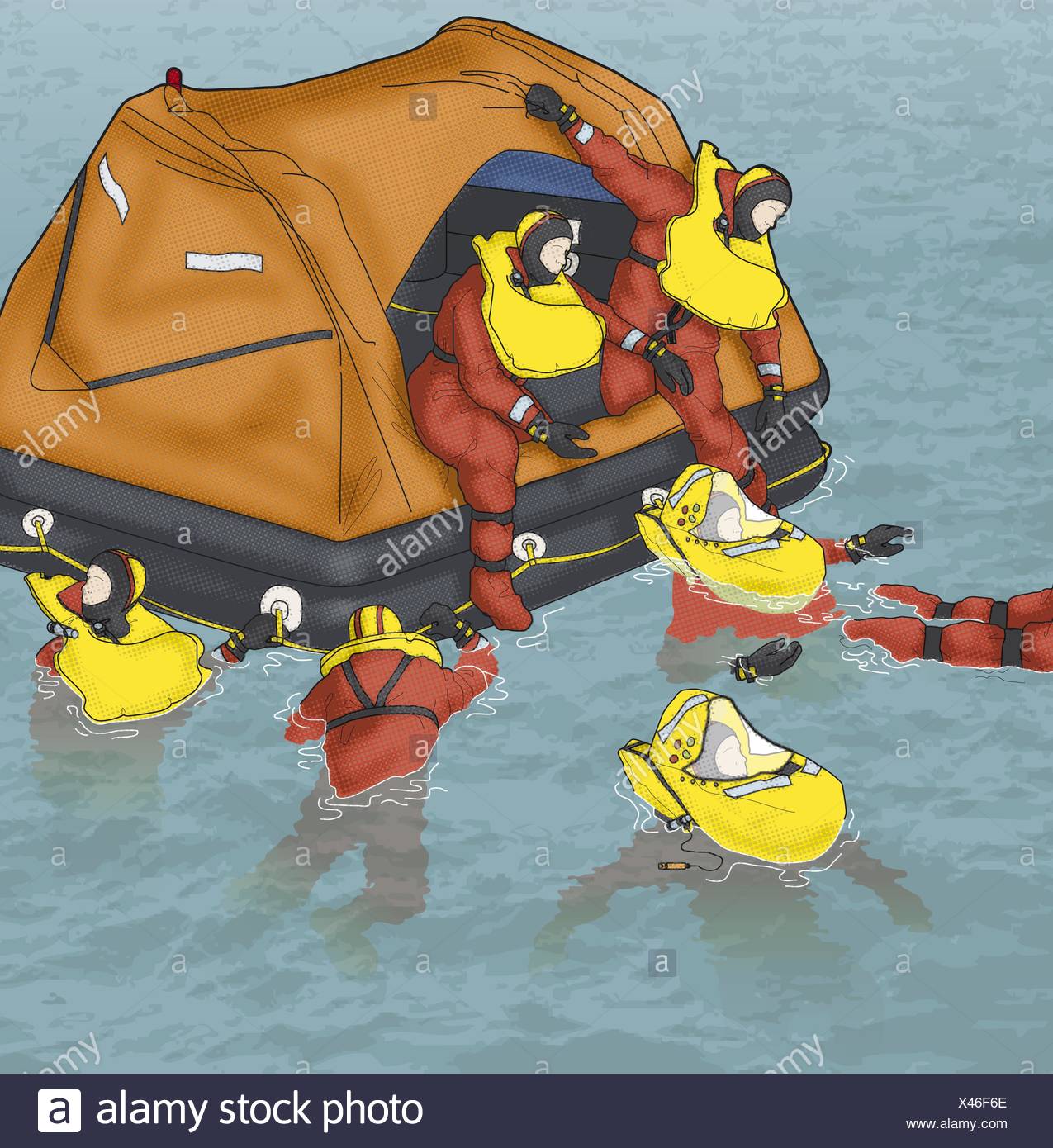 Liferaft Stock Photos & Liferaft Stock Images - Alamy