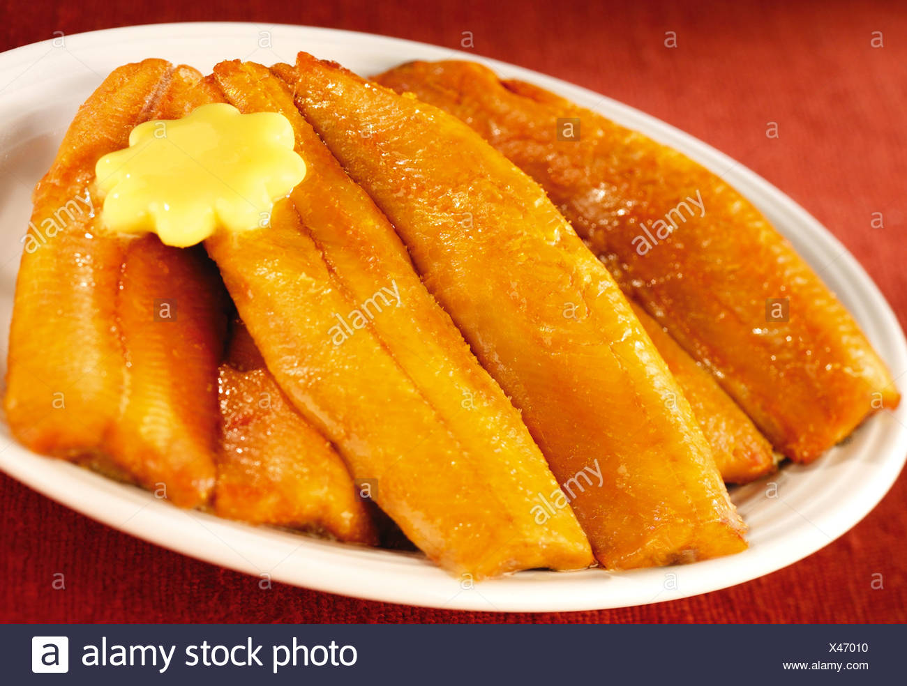 Scottish Kippers Stock Photo Alamy