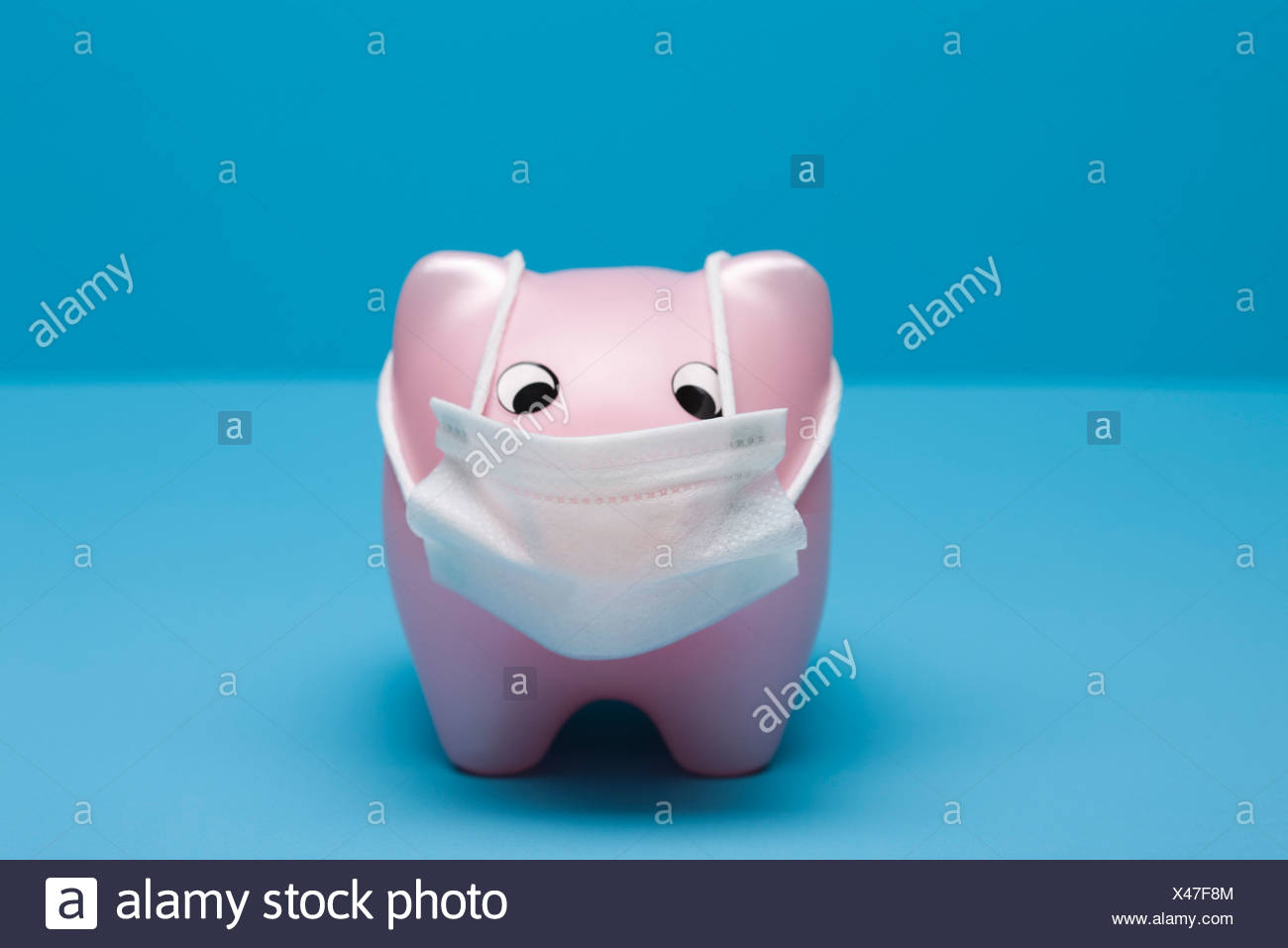Download Swine Flu Concept Toy Pig Wearing Flu Mask Stock Photo Alamy PSD Mockup Templates