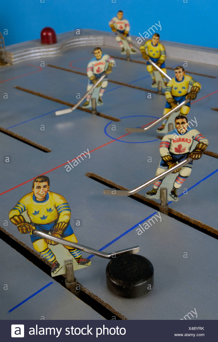 Vintage Ice Hockey Game Stock Photos Vintage Ice Hockey Game