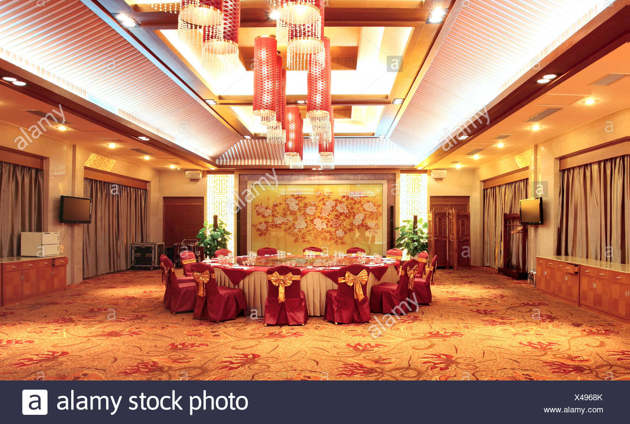 Banquet Hall Dinner Party Stock Photos & Banquet Hall Dinner Party ...