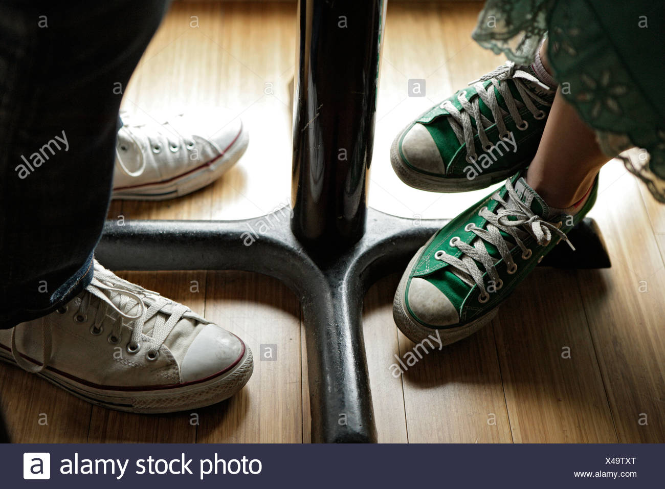 Legs Under Table Stock Photos & Legs Under Table Stock Images Alamy