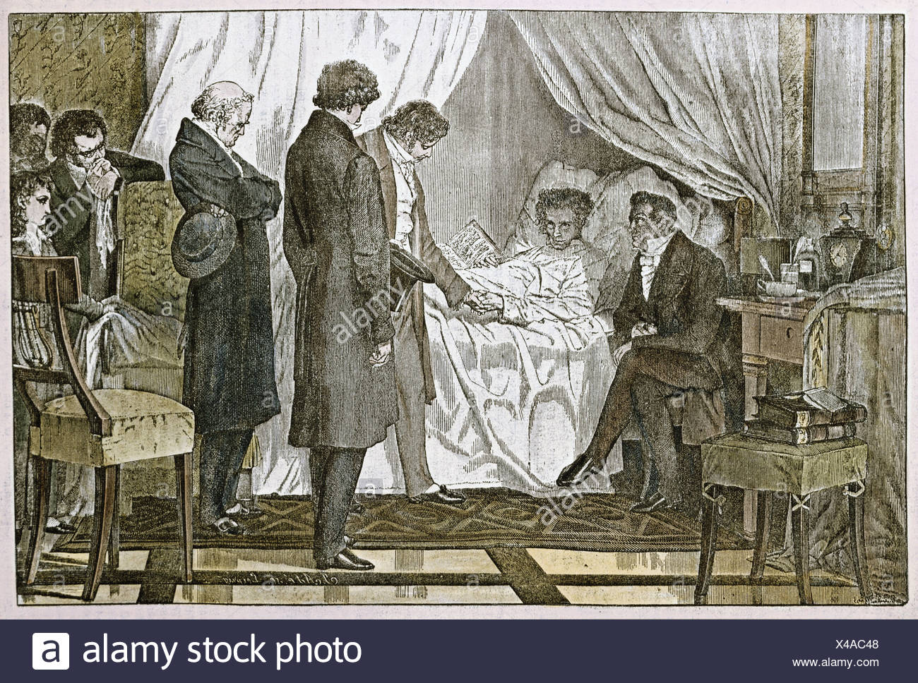 Death Ludwig Van Beethoven Stock Photos & Death Ludwig Van Beethoven ...