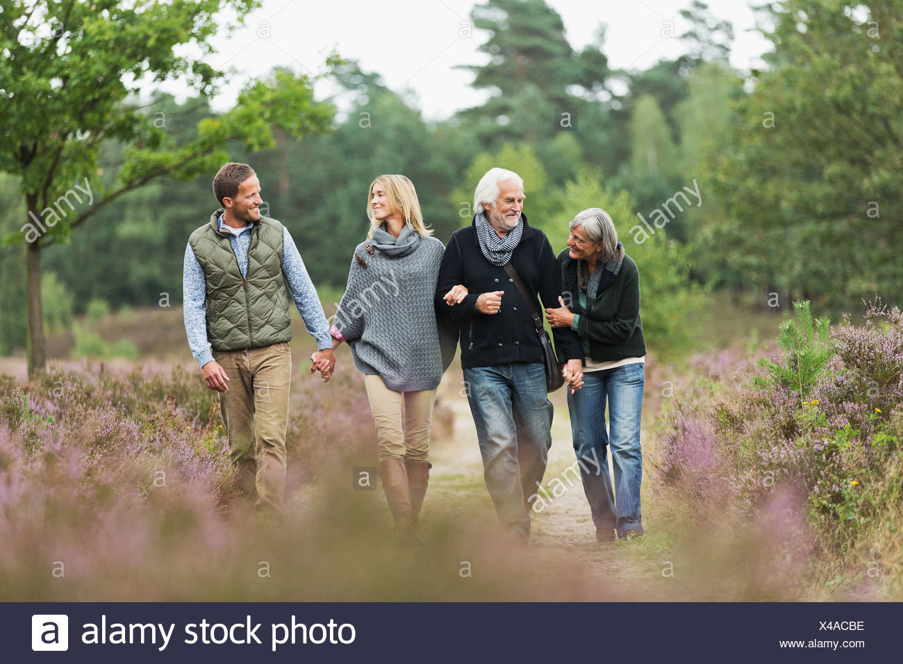 Two Couples High Resolution Stock Photography and Images - Alamy