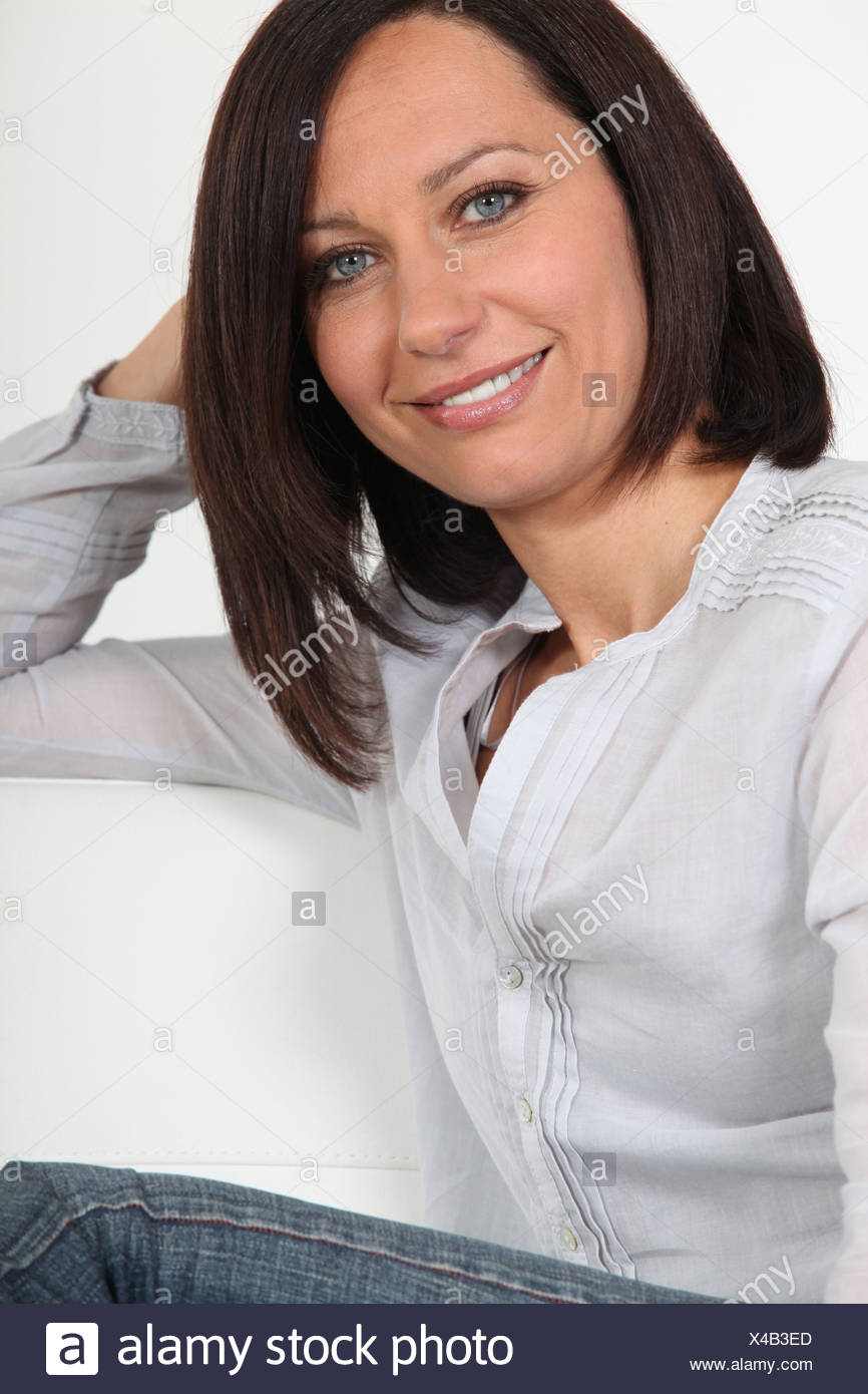Portrait Of A Woman In Her 40s Stock Photo 278068741 Alamy Portrait Of A Woman In Her 40s Stock Photo 278068741 Alamy