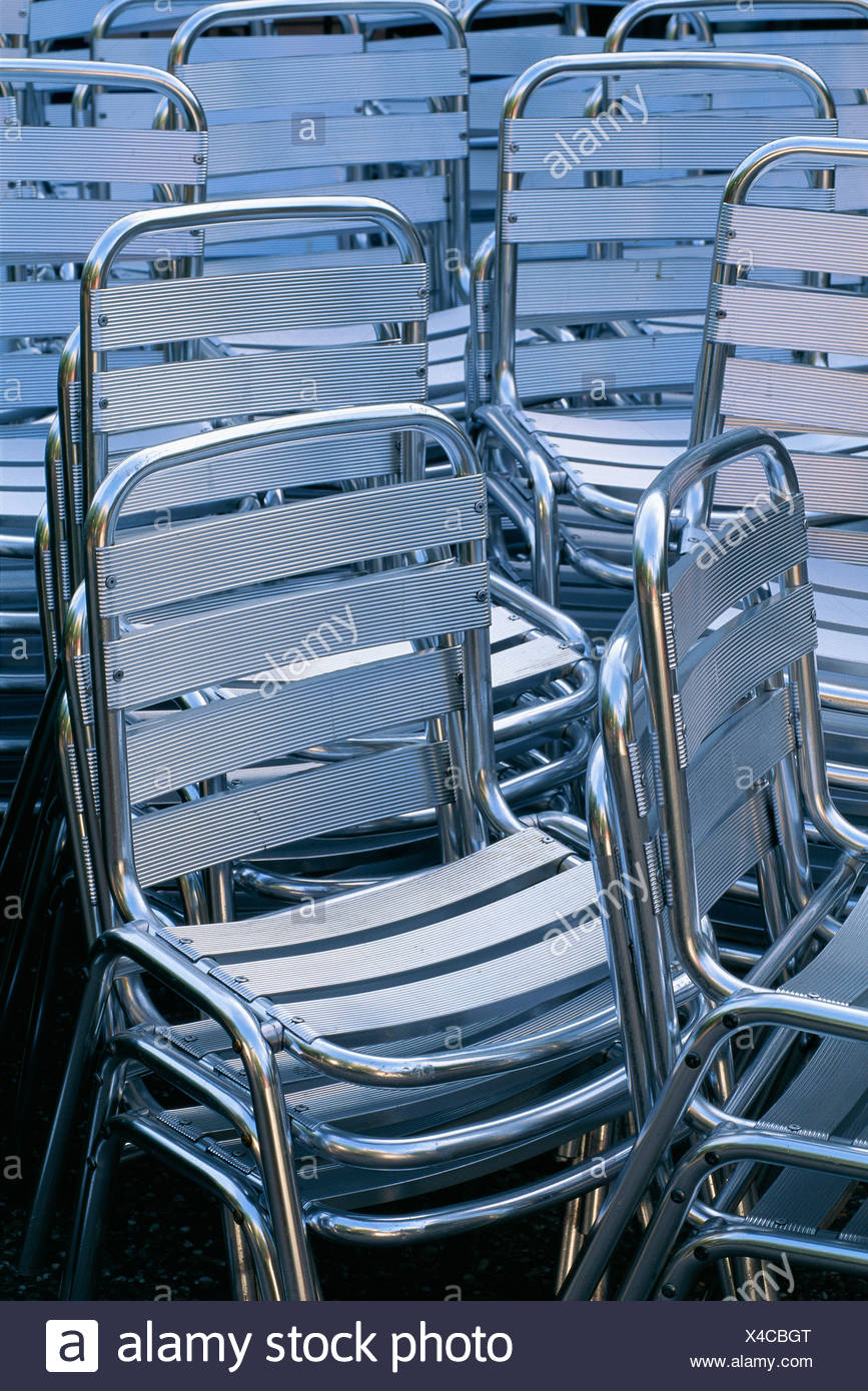 Chairs In A Pile Stock Photo 278097032 Alamy