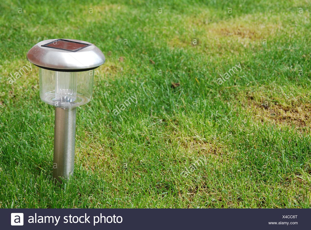 Garden Solar Panel Bulb Width Of Material Meadow Grass Lawn