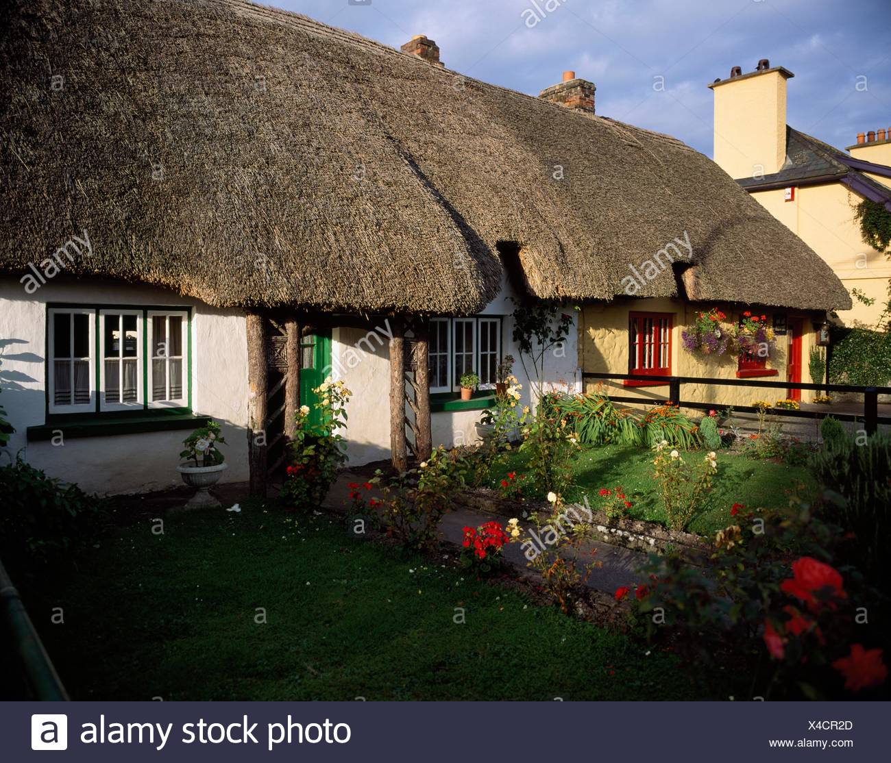Co Limerick Ardare Cottages Stock Photo 278106037 Alamy