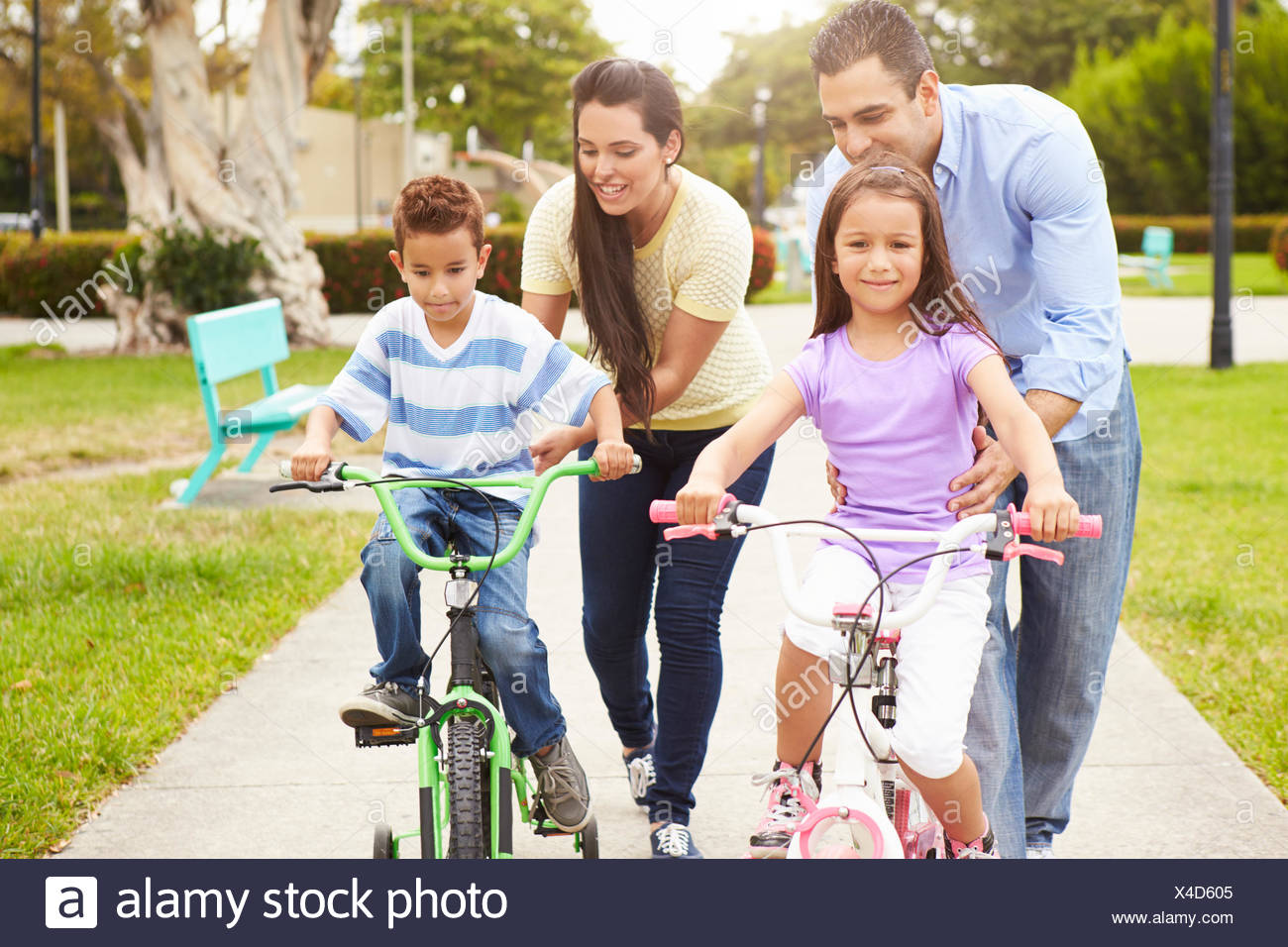 teaching children to ride