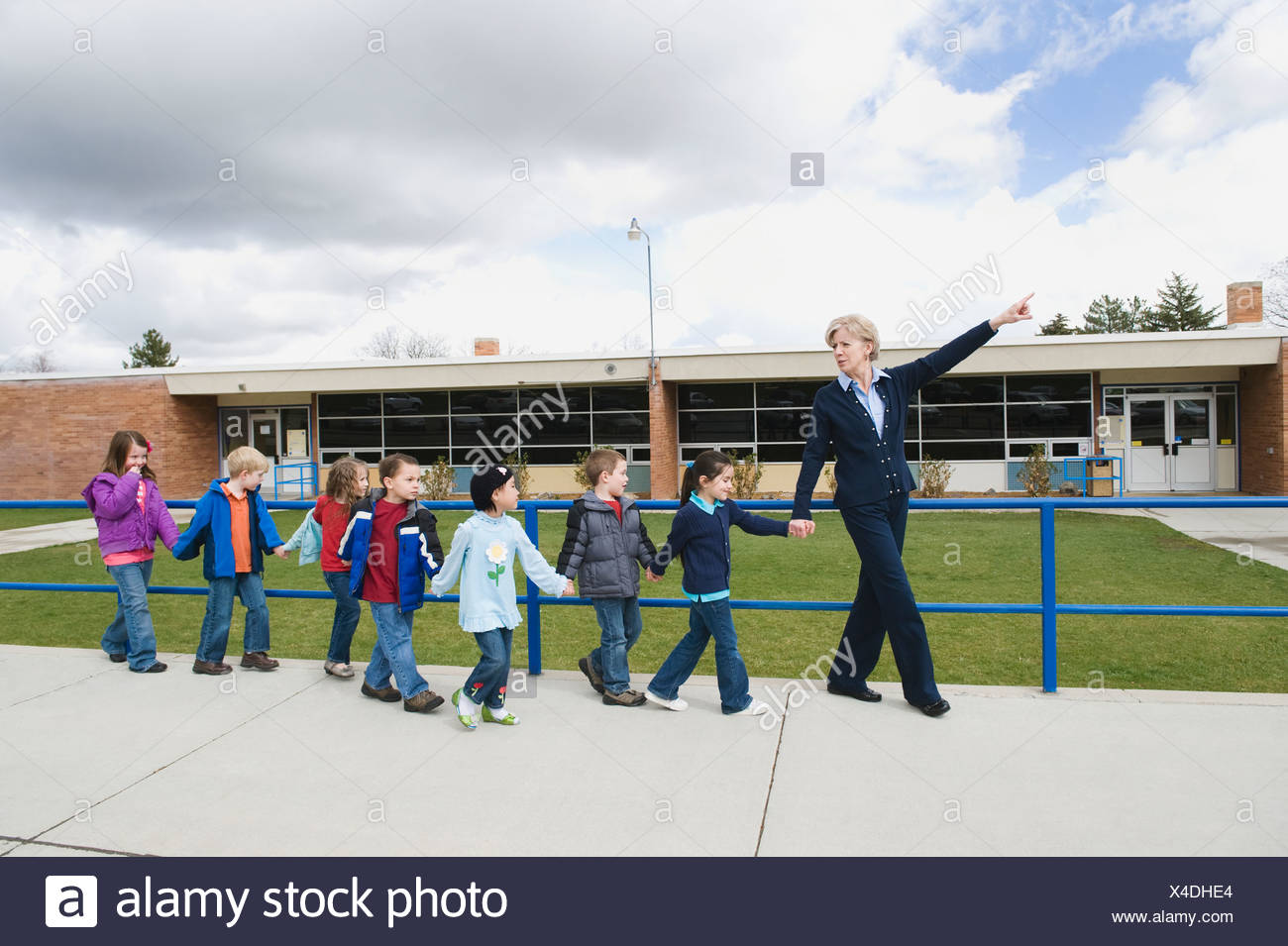 Primary School Field Trip Stock Photos & Primary School Field Trip
