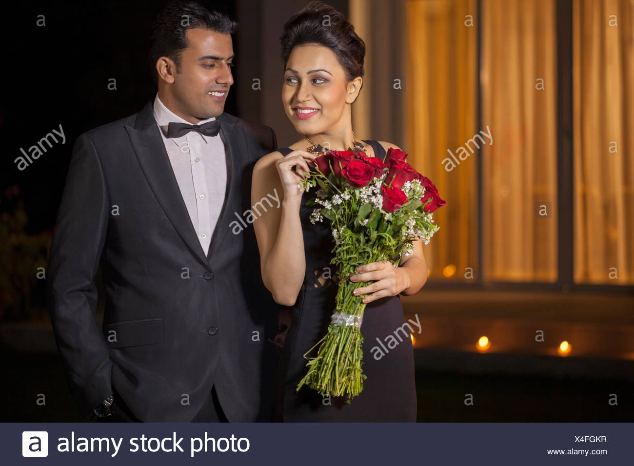 Tuxedo Evening Gown