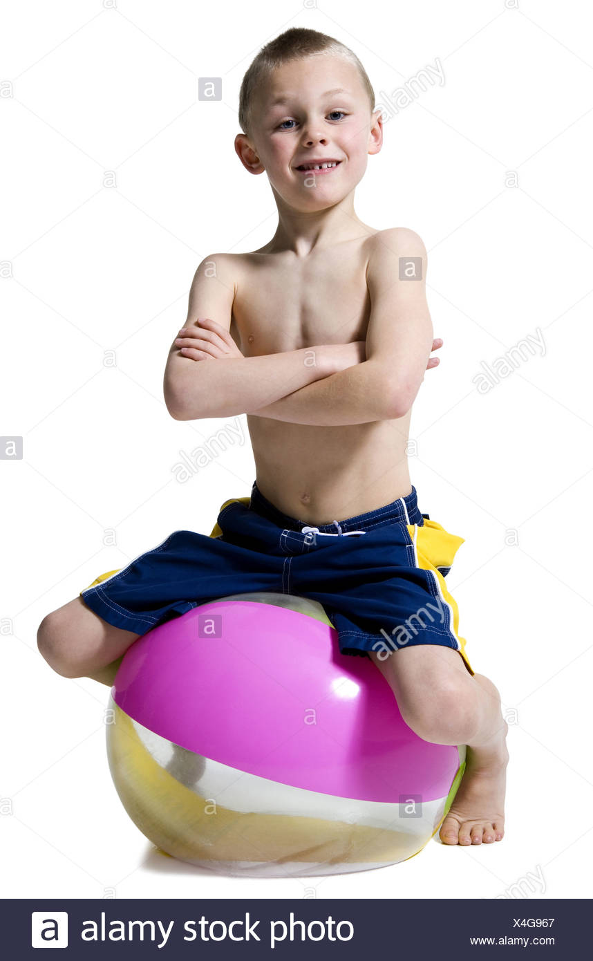 beach ball with arms and legs