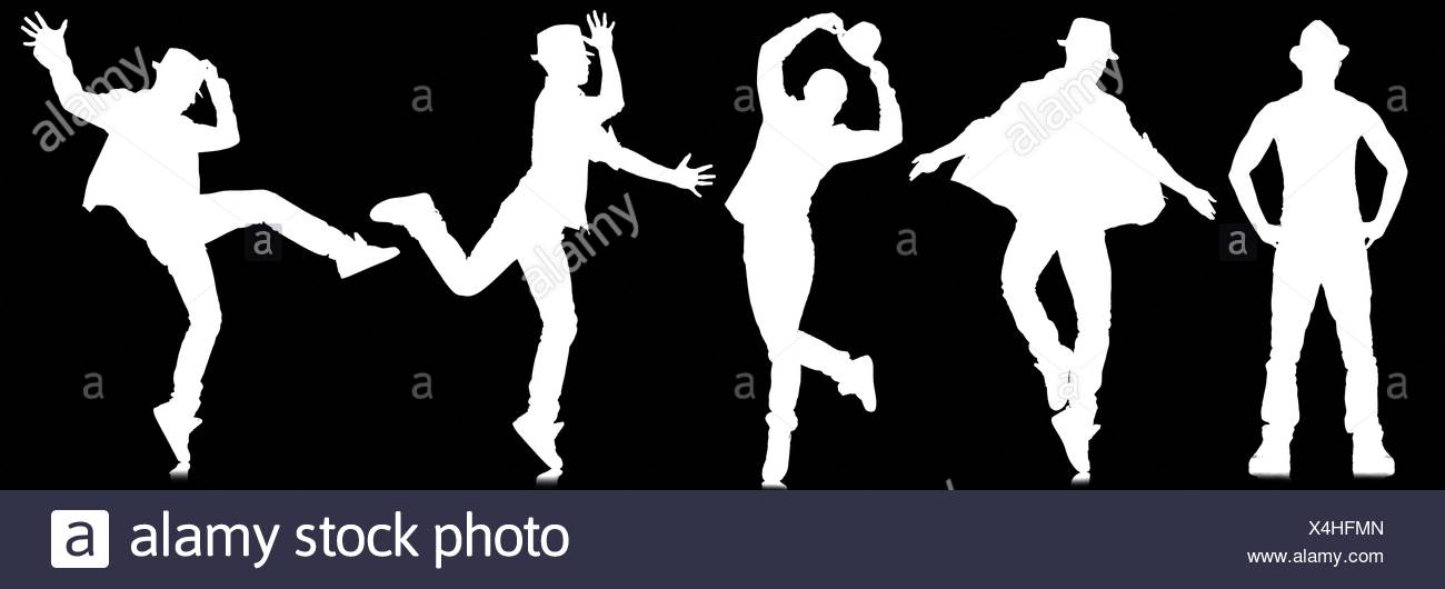 Hip Hop Dancers Black And White Stock Photos Images Alamy