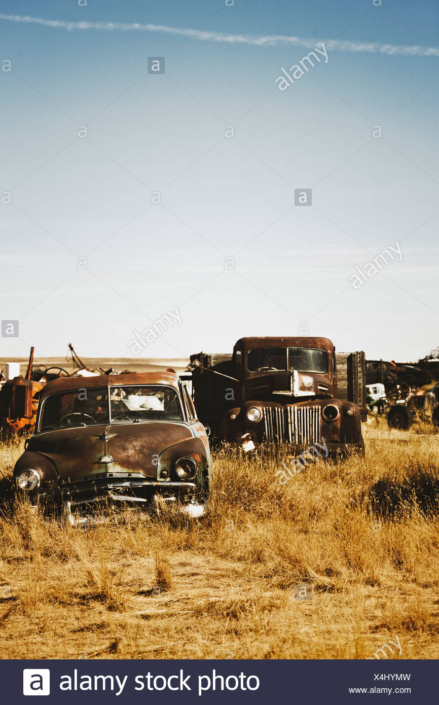 Car Junk Yard Us High Resolution Stock Photography and Images - Alamy