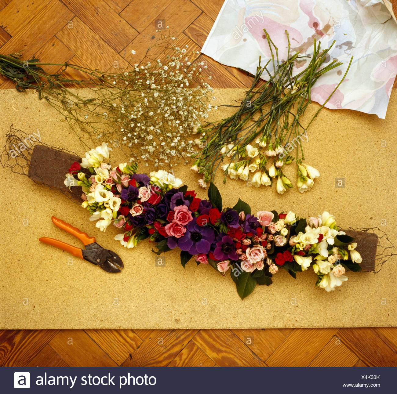 garland making