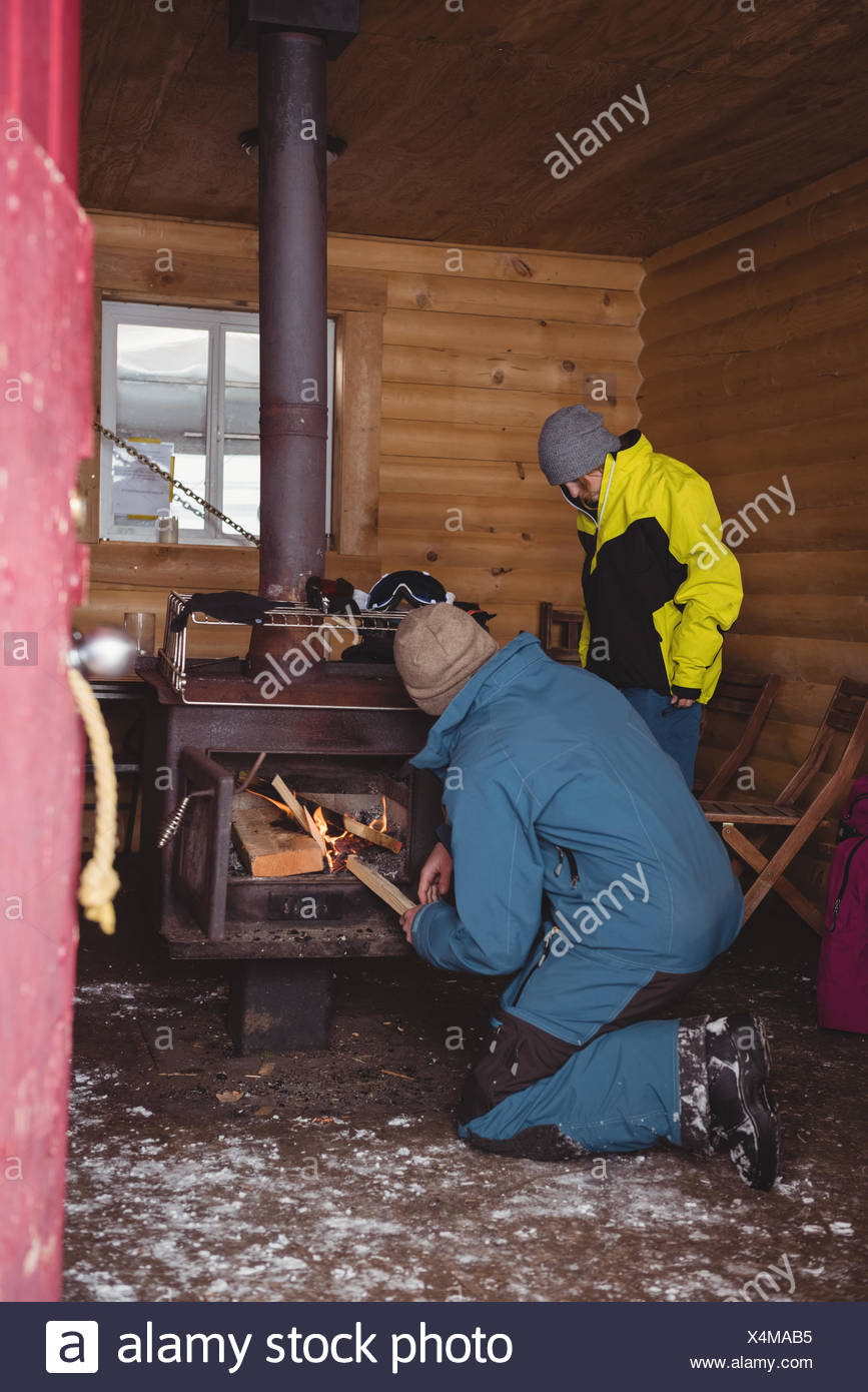 Log Cabin Fire Stock Photos Log Cabin Fire Stock Images Alamy