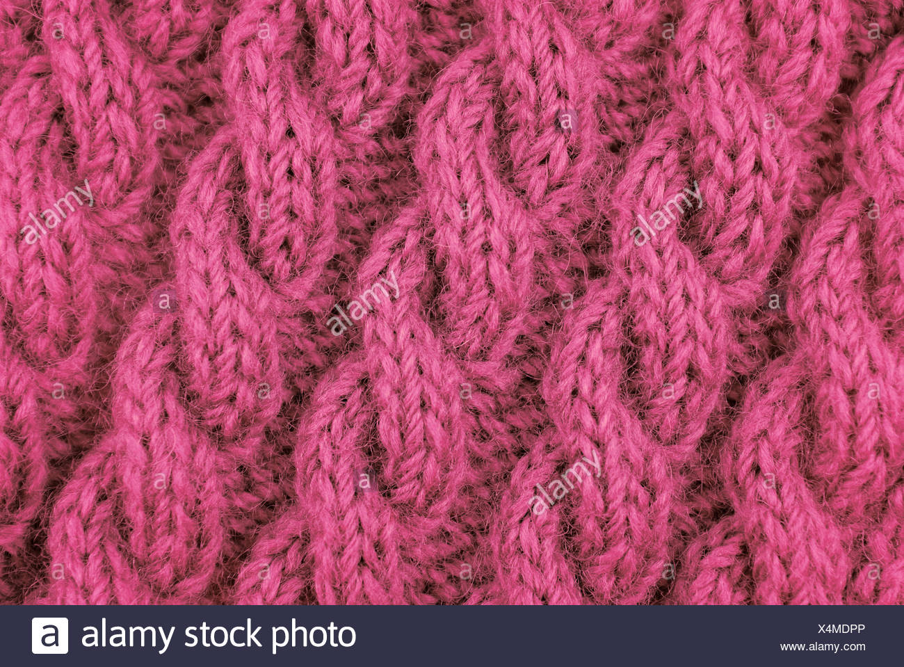 how to knit a rope