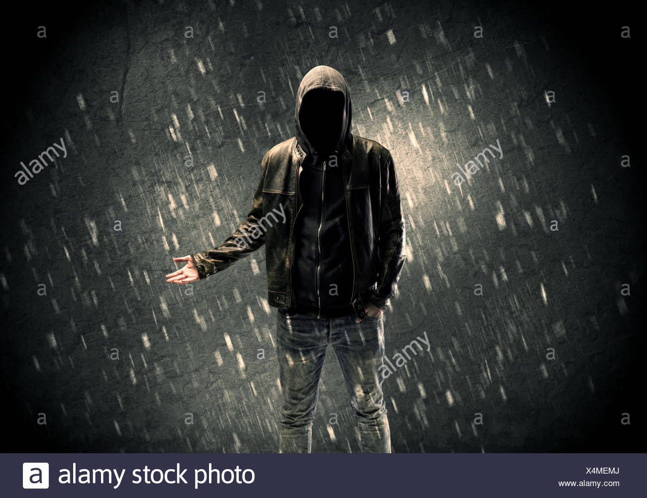 Unknown Suspect Standing In The Dark Stock Photo Alamy Unknown Suspect Standing In The Dark Stock Photo Alamy