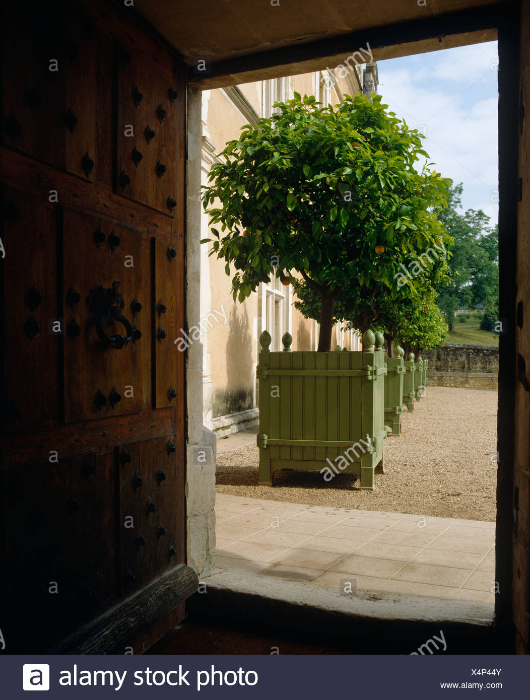 View Outside Through Open Door Stock Photos View Outside Through