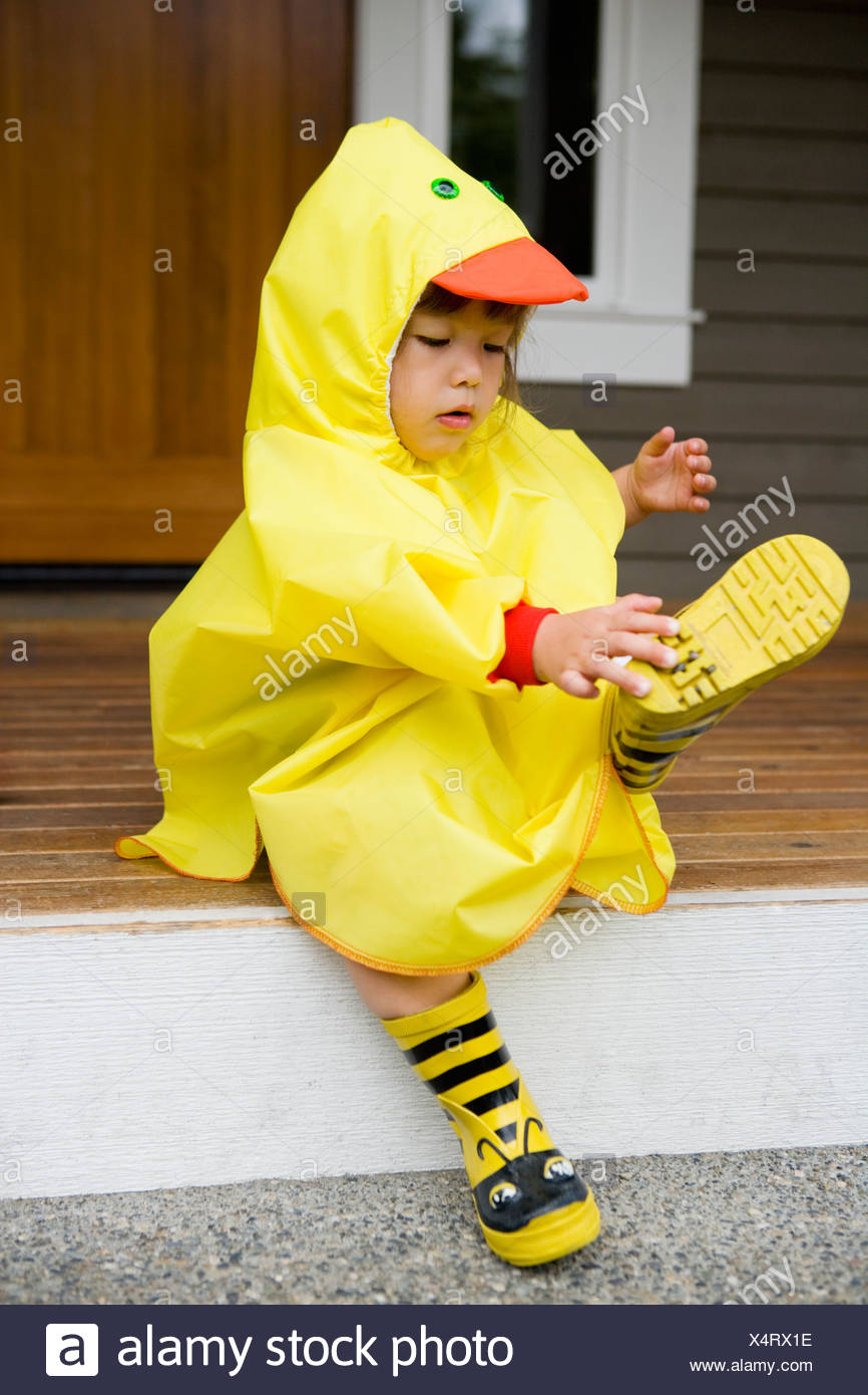 Raincoat and galoshes Clearance