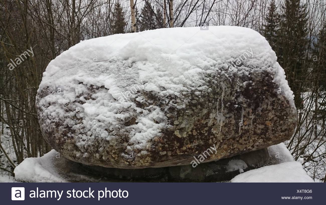 Close Up Of Snow Covered Rock Stock Photo Alamy Close Up Of Snow Covered Rock Stock Photo Alamy