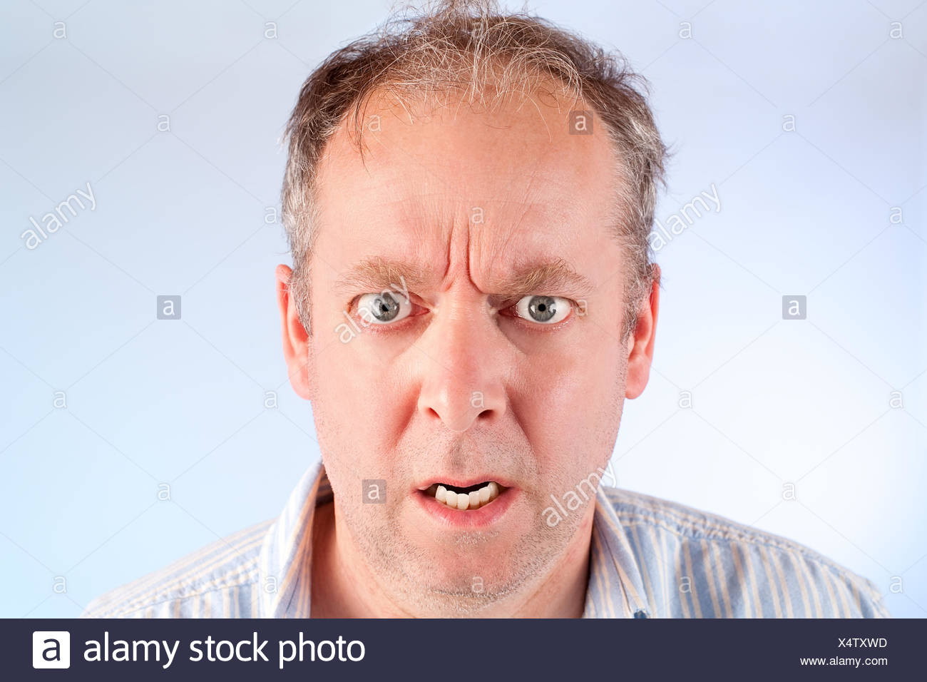 Guy Looks Mad High Resolution Stock Photography And Images Alamy