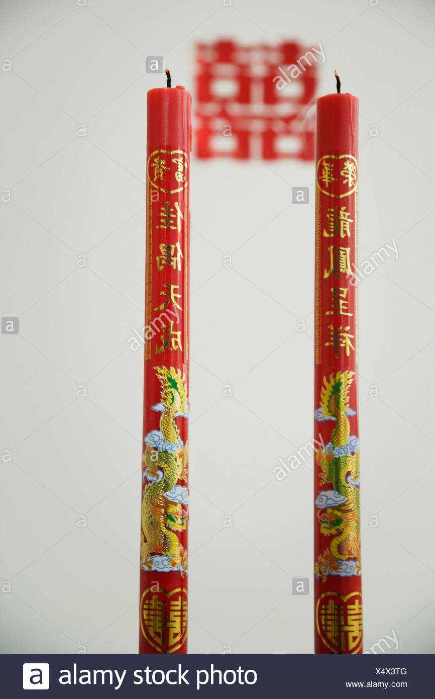Traditional Chinese Wedding Candles High Resolution Stock Photography and Images Alamy