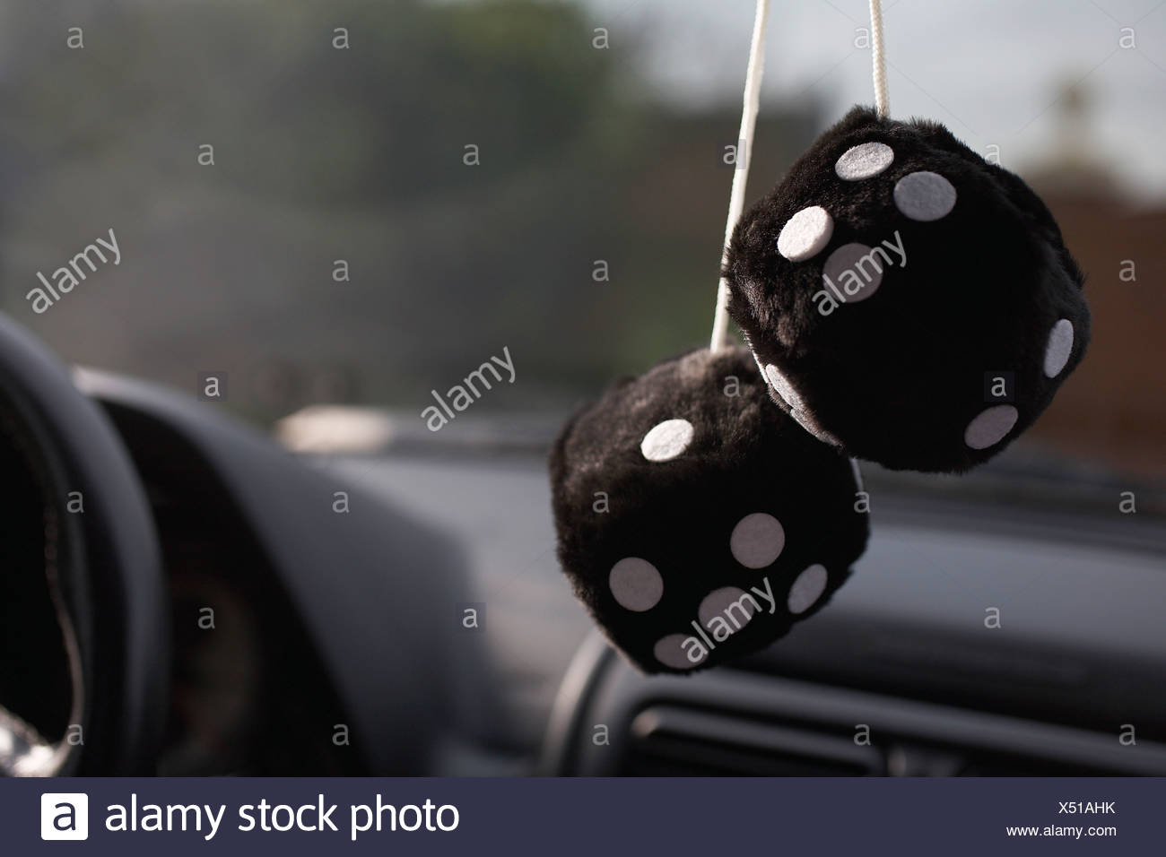 Fluffy Dice High Resolution Stock Photography and Images Alamy