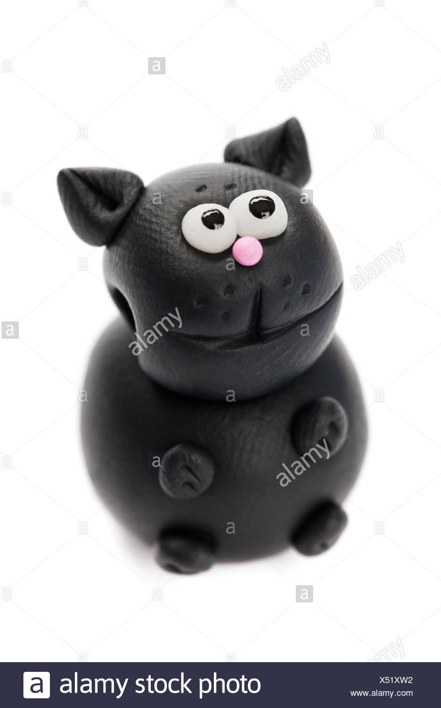 plasticine cat