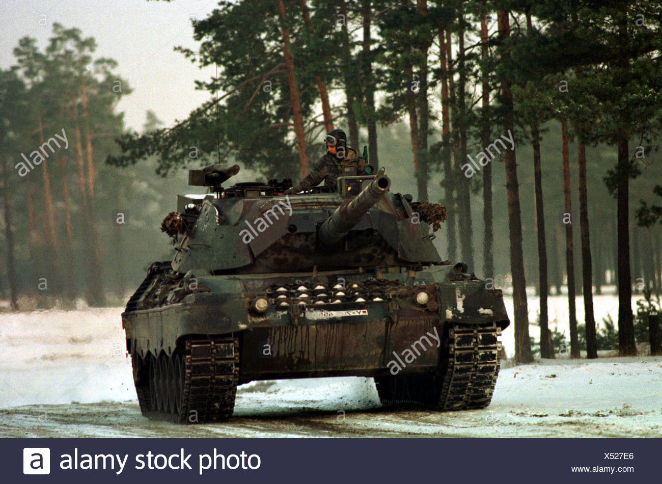 A Leopard I Tanks In Service Stock Photo Alamy