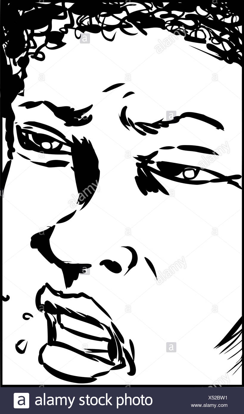 Cartoon Annoyed Face High Resolution Stock Photography and Images - Alamy