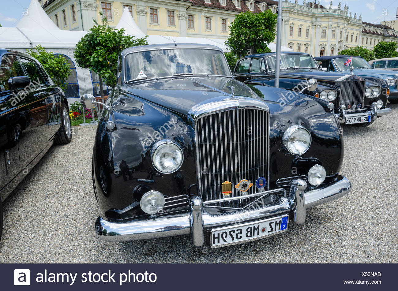 Bentley S2 Built In 1960 Classics Meets Barock Classic Car Meeting Ludwigsburg Palace Administrative Region Of Stuttgart Stock Photo Alamy