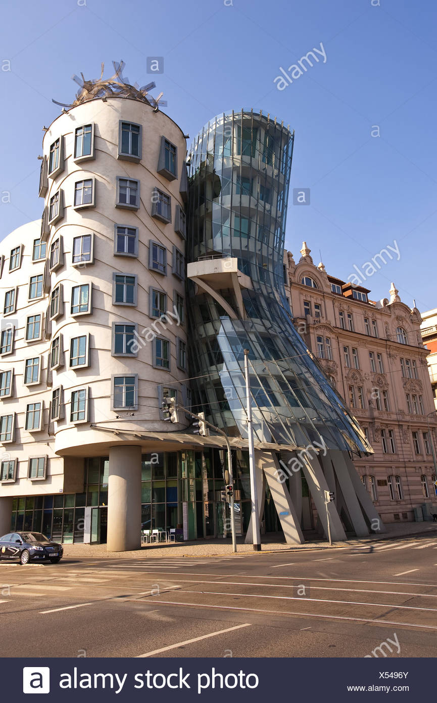 Tanzendes Haus Prag Tschechien Dancing House Prague Czech