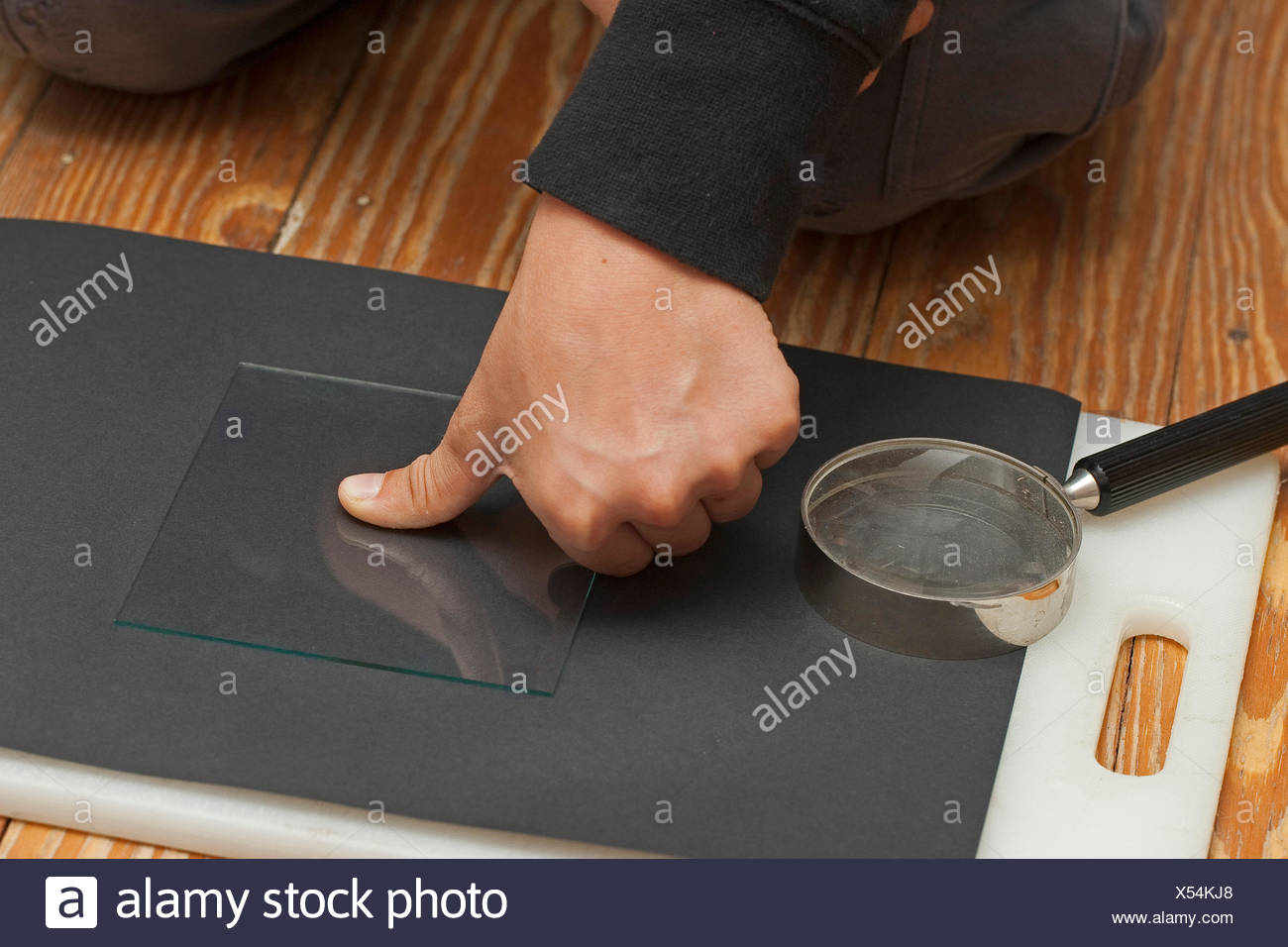 Fingerprint On Glass High Resolution Stock Photography and Images Alamy