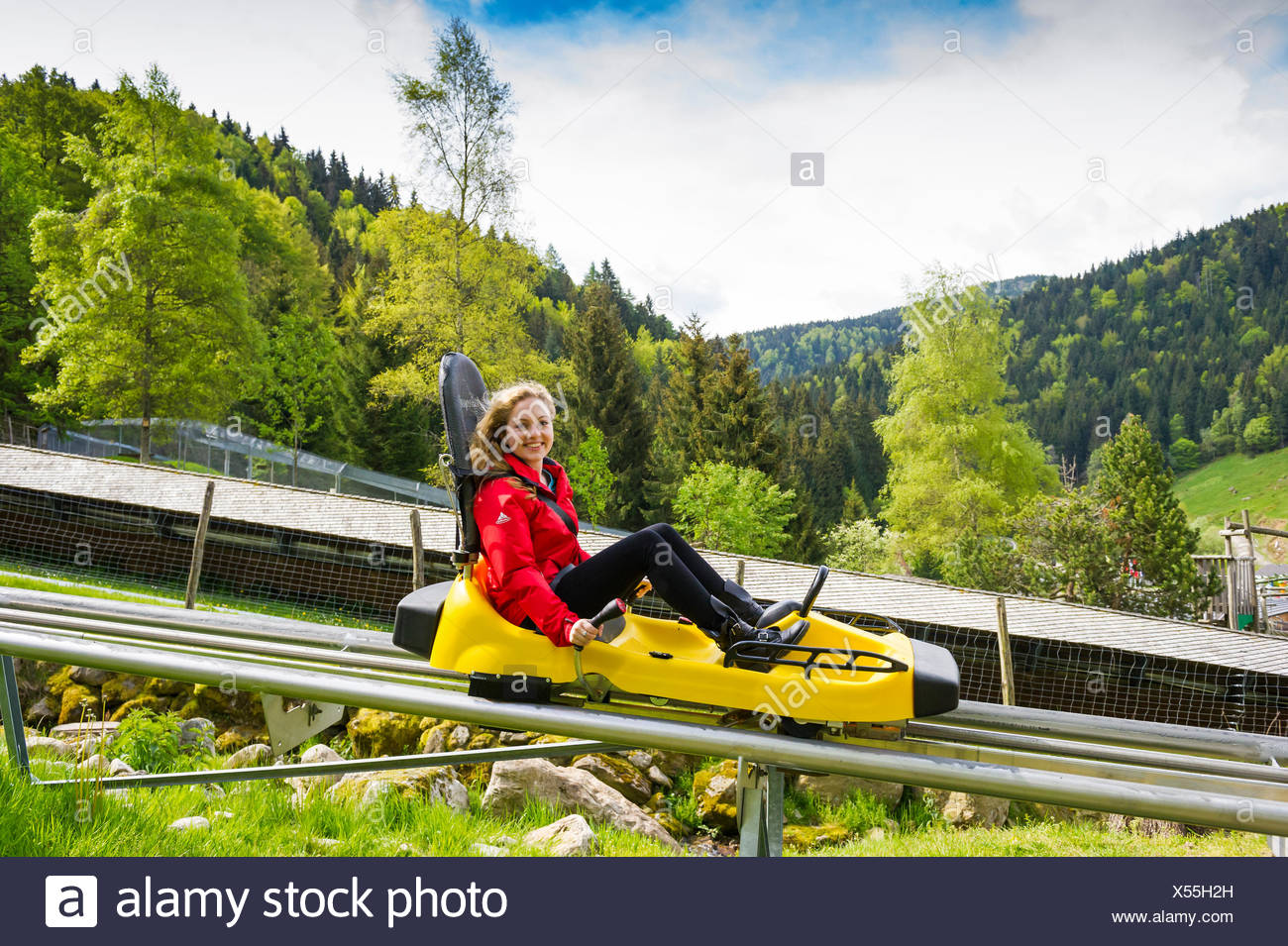 Summer Toboggan Stock Photos & Summer Toboggan Stock Images Alamy