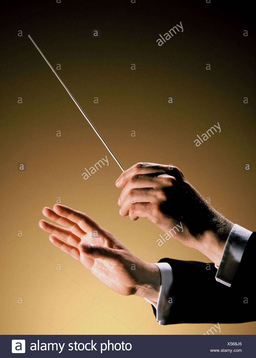 Conductor With Baton Stock Photos & Conductor With Baton Stock Images