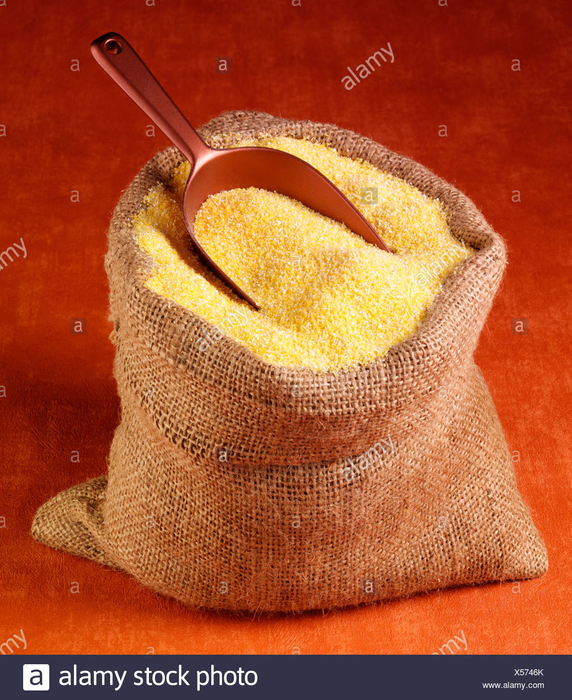 Download Sack Of Yellow Maize Stock Photo Alamy Yellowimages Mockups