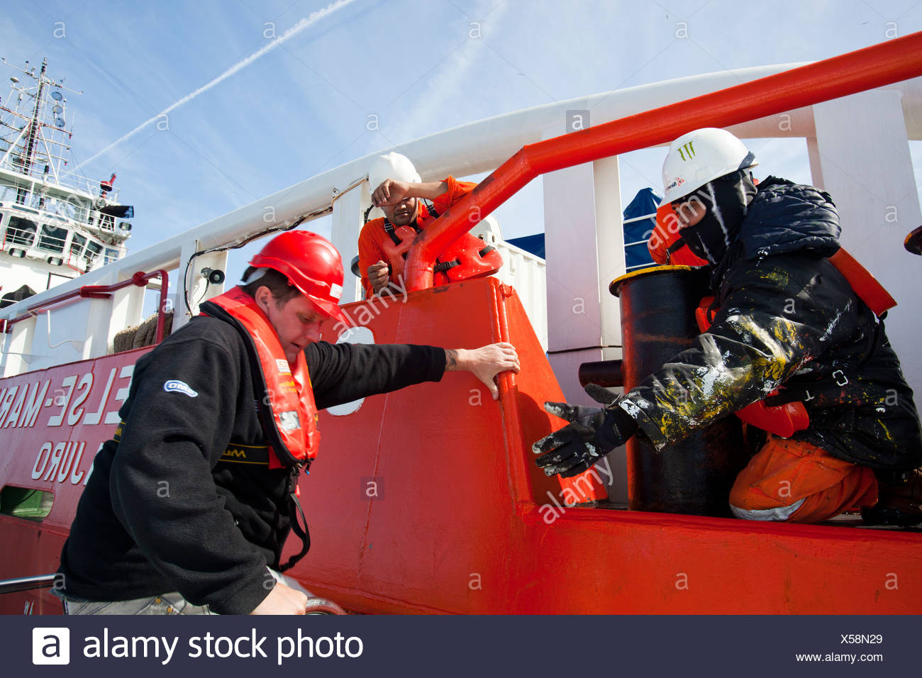 crew transfer boat stock photos & crew transfer boat stock