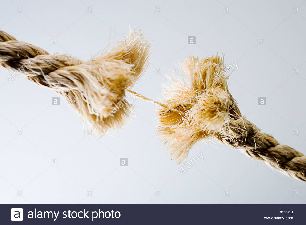 Broken Rope High Resolution Stock Photography and Images Alamy