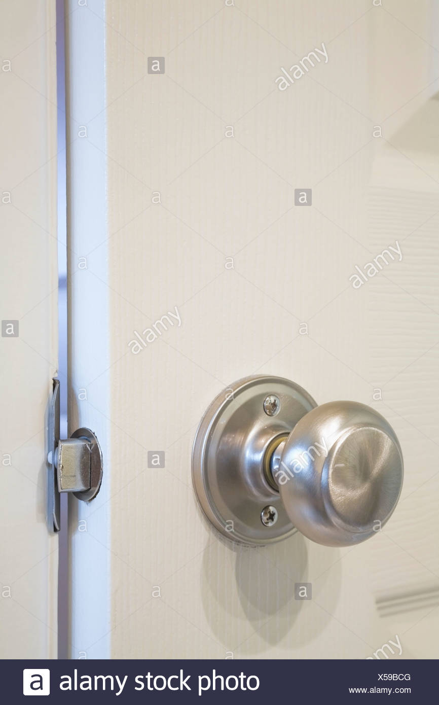 bathroom door knob with lock