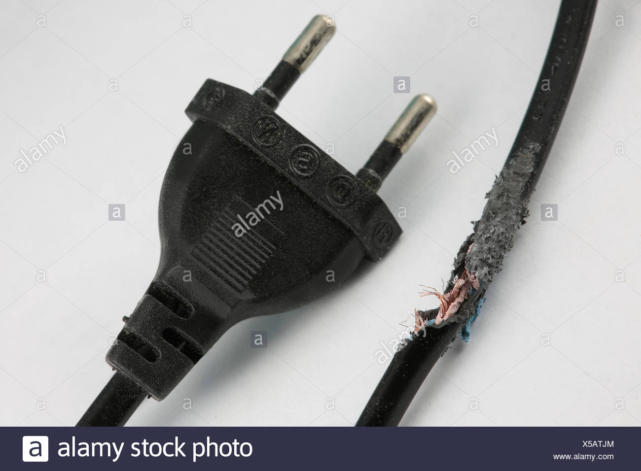 Frayed Electrical Cable High Resolution Stock Photography and Images Alamy